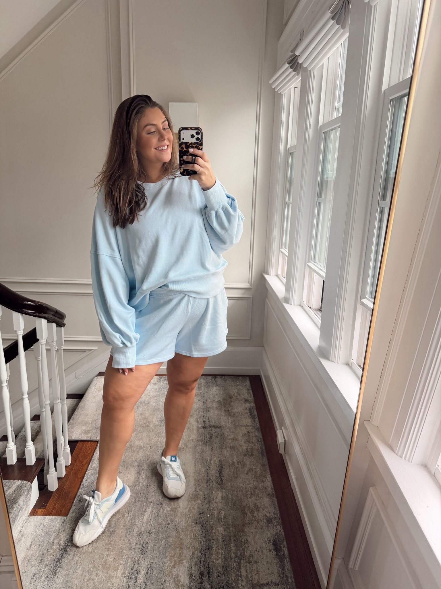 Wearing size XXL in top & shorts 

#LTKMidsize #LTKSeasonal #LTKmomlife