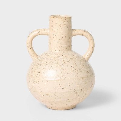 Large Matte Ceramic Speckle Glaze Vase - Threshold™ designed with Studio McGee | Target