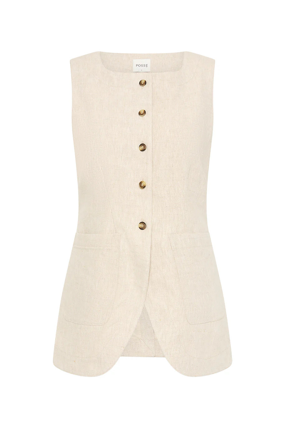 EMMA VEST - NATURAL | POSSE (US)