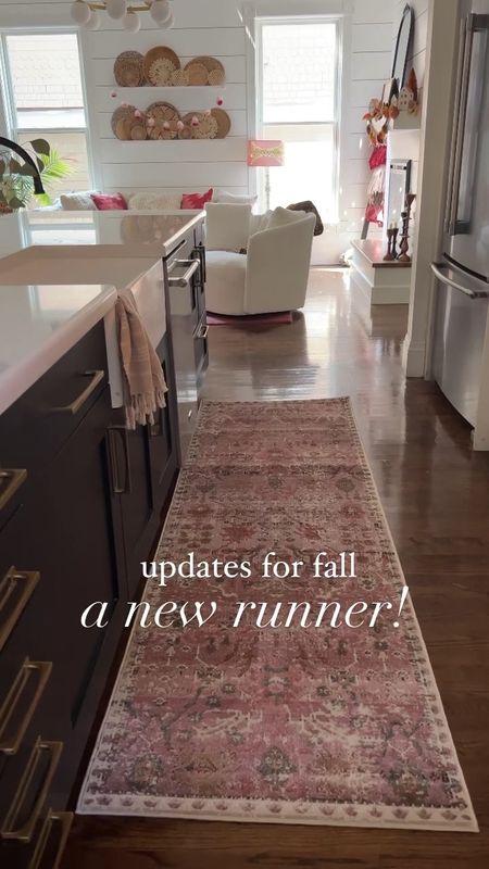 My favorite kitchen runner. It’s an indoor/outdoor rug and so easy to keep clean! 

#LTKVideo #LTKhome