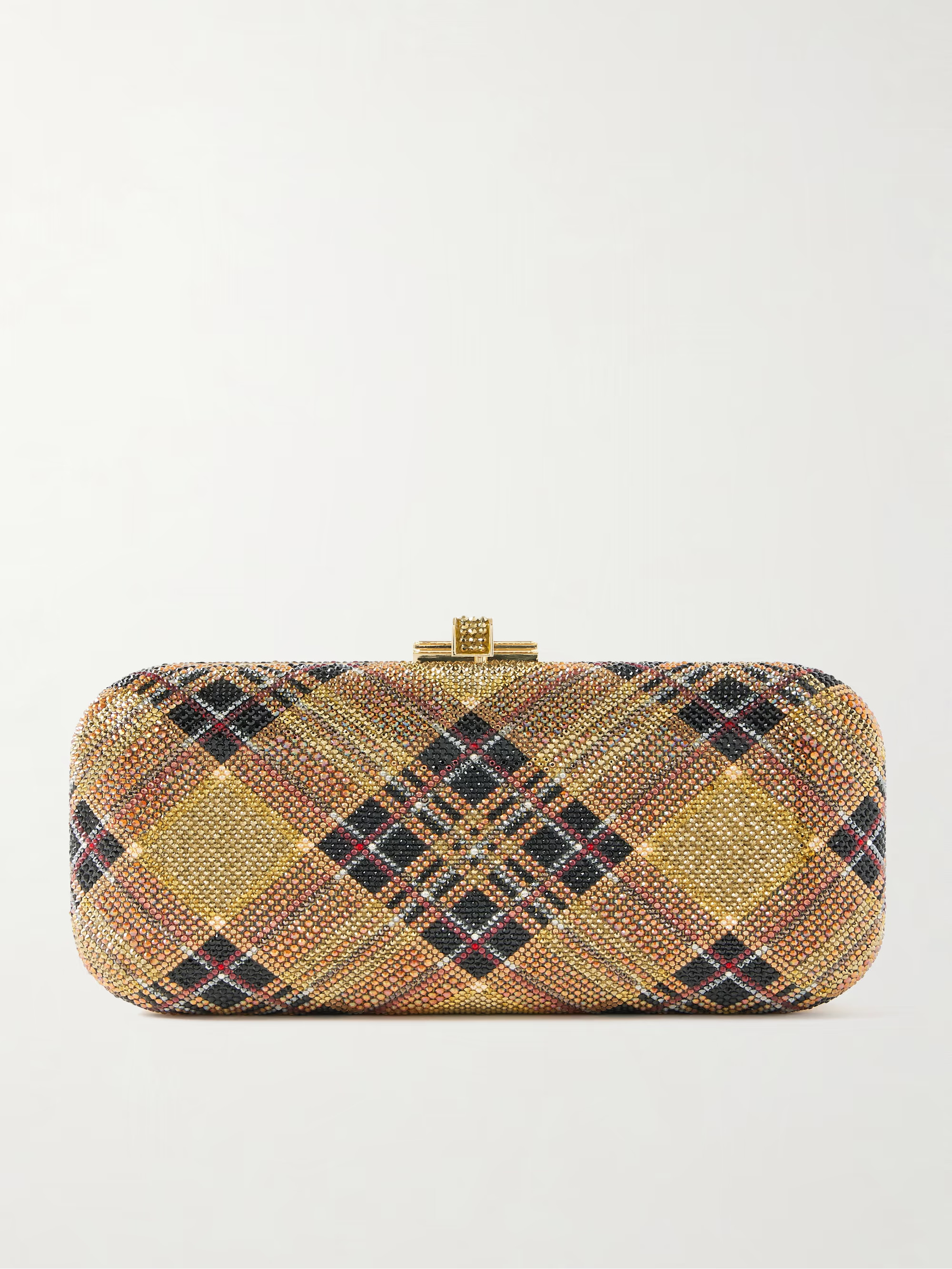 Long Slide crystal-embellished gold-tone clutch | NET-A-PORTER (UK & EU)