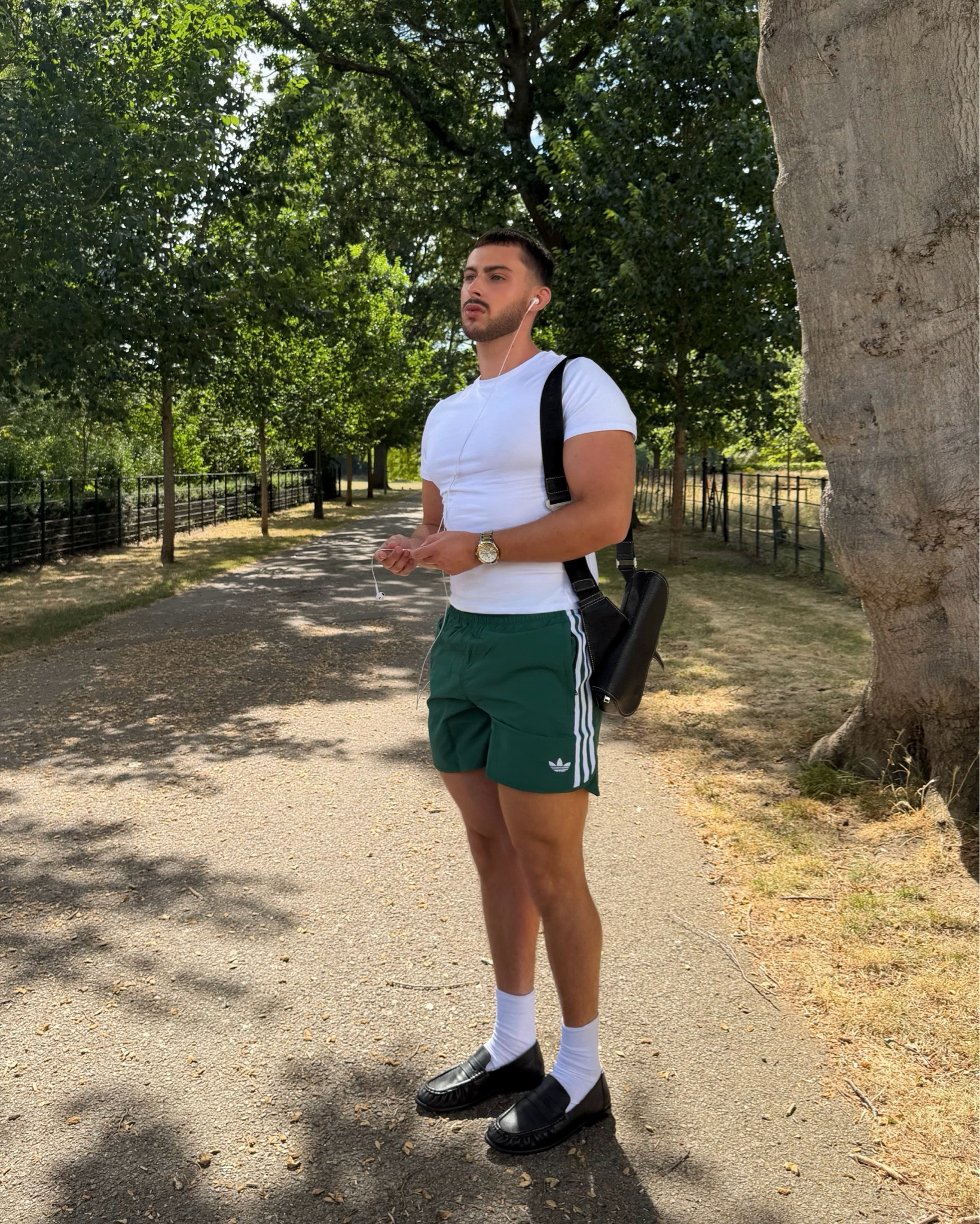 summer uniform 💚
-
Streetwear, adidas shorts, loafers, white socks, menswear, summer outfi, men’s fashion, ootd, trending

#LTKsummer #LTKmens #LTKeurope