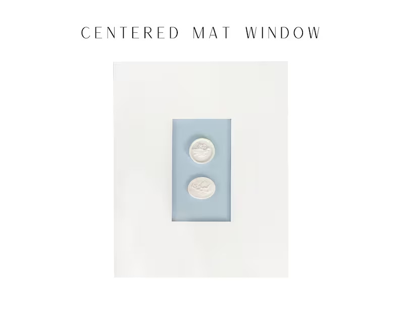 CUSTOM: Design your own Intaglio Matting Set - Holiday Gift - Wedding Gift - Interior Design - Ho... | Etsy (CAD)