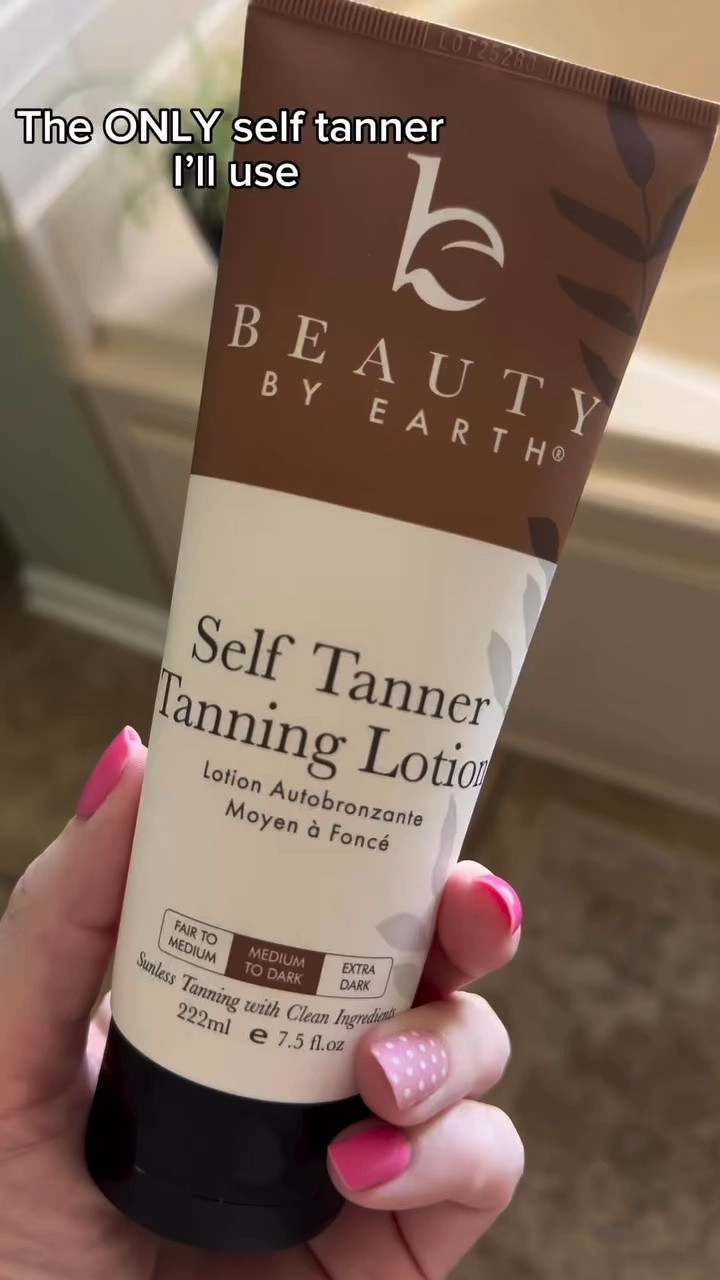 I’ve been using Beauty by Earth Sunless Tanner and it gives me the most natural, streak-free glow — no orange tones, no weird smell, and it goes on white so you can SEE exactly where you’re applying it 🙌🏼

Bonus? It doesn’t stain your clothes or sheets 👏🏼 (because real life, we don’t have time for that.)

If you’re ready for that “just got back from vacation” glow without baking in the sun, this is it.

✨ Tap the link and grab yours now — your skin will thank you! #BeautyByEarth #SunlessTanner #MomGlow #CleanBeauty #SelfTanSeason

#LTKgrwm #LTKselfcare #LTKmomlife