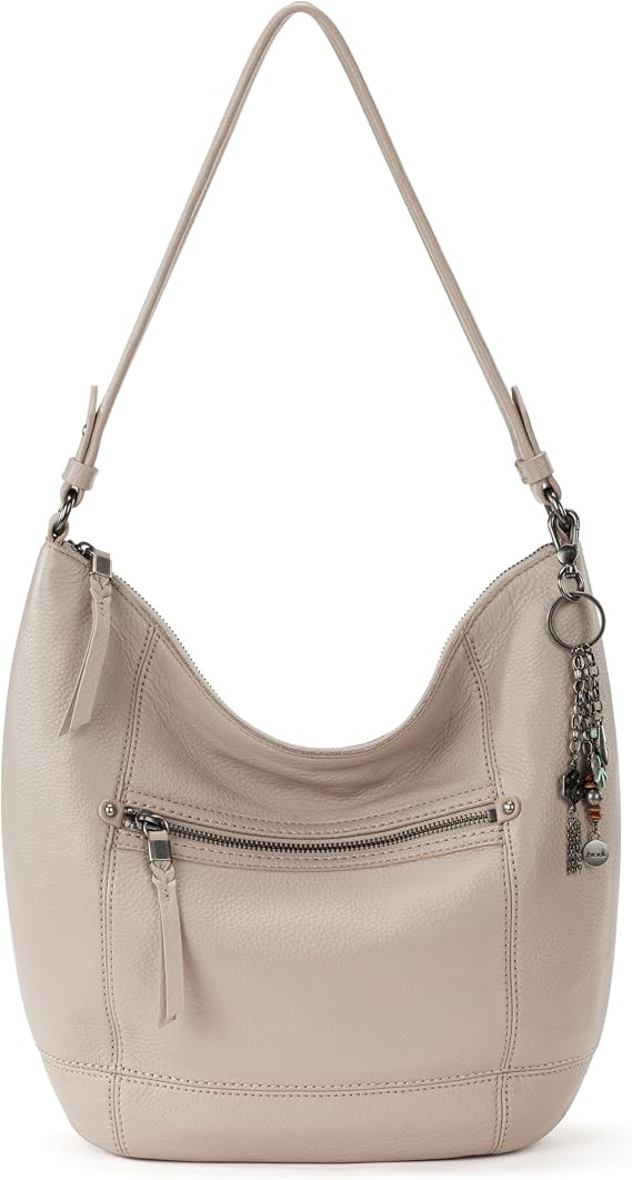 The Sak Sequoia Hobo Bag - Premium Large Leather Women's Handbag for Everyday & Travel - Durable ... | Amazon (US)