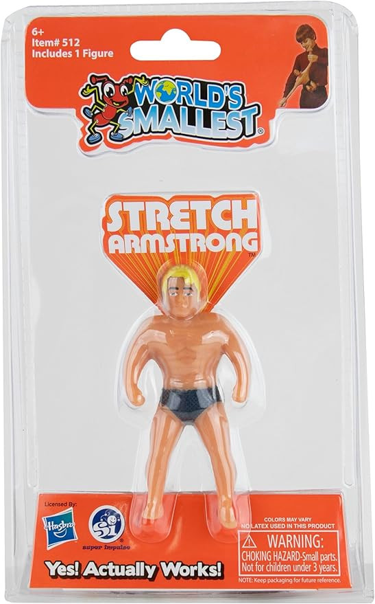 World's Smallest Stretch Armstrong | Amazon (US)