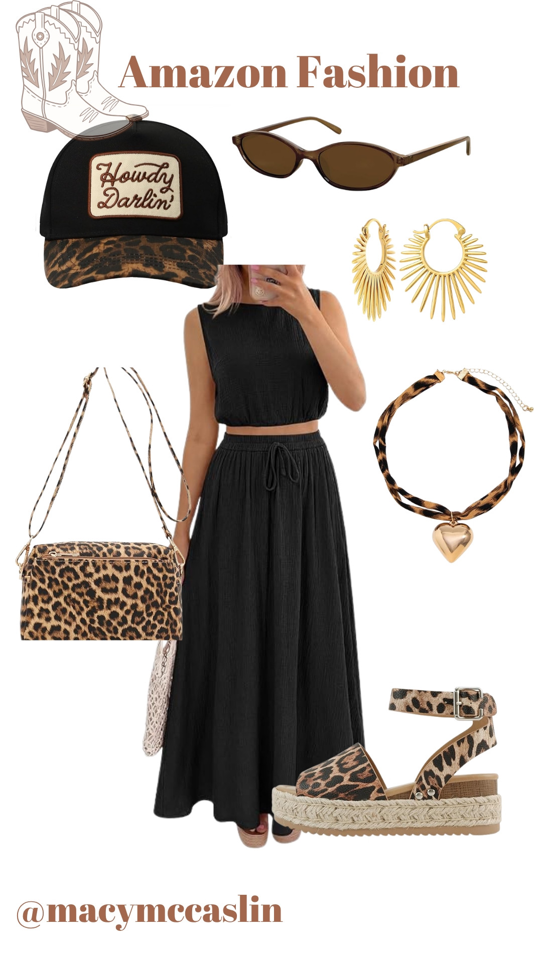 Loving this Amazon find! Perfect for a stylish day out. 🌞👗 

 #SummerStyle #LTKootd #LTKSeasonal #LTKSaleAlert