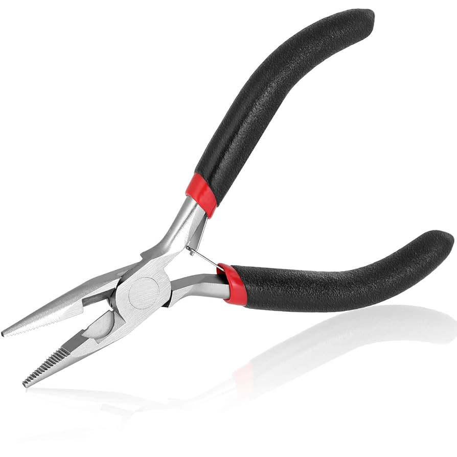 Billbotk Needle Nose Pliers For Jewelry Making, Long Nose Craft Pliers, Needlenose Pliers For Jew... | Amazon (US)