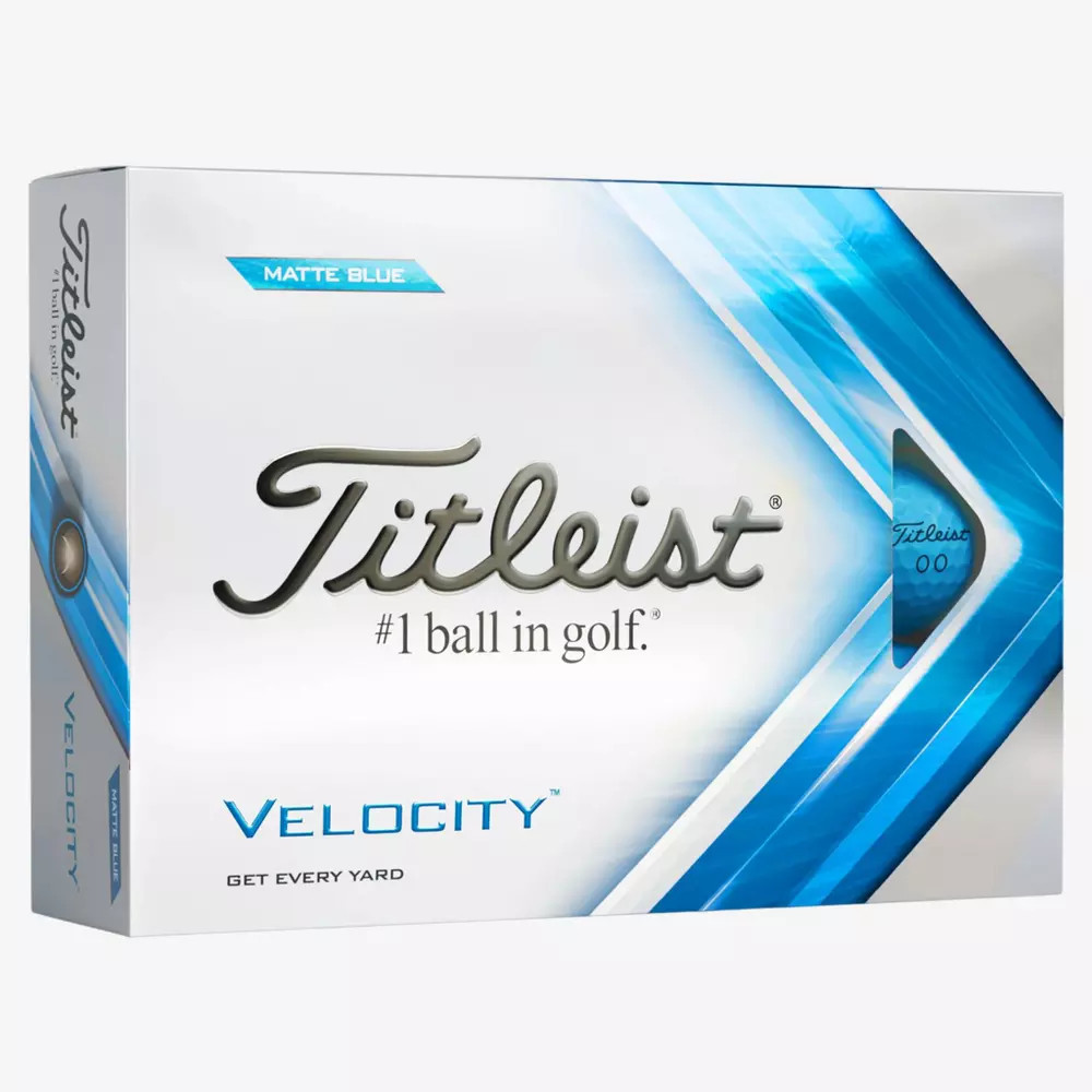 Velocity 2022 Golf Balls, Blue - Titleist | PGA TOUR Superstore