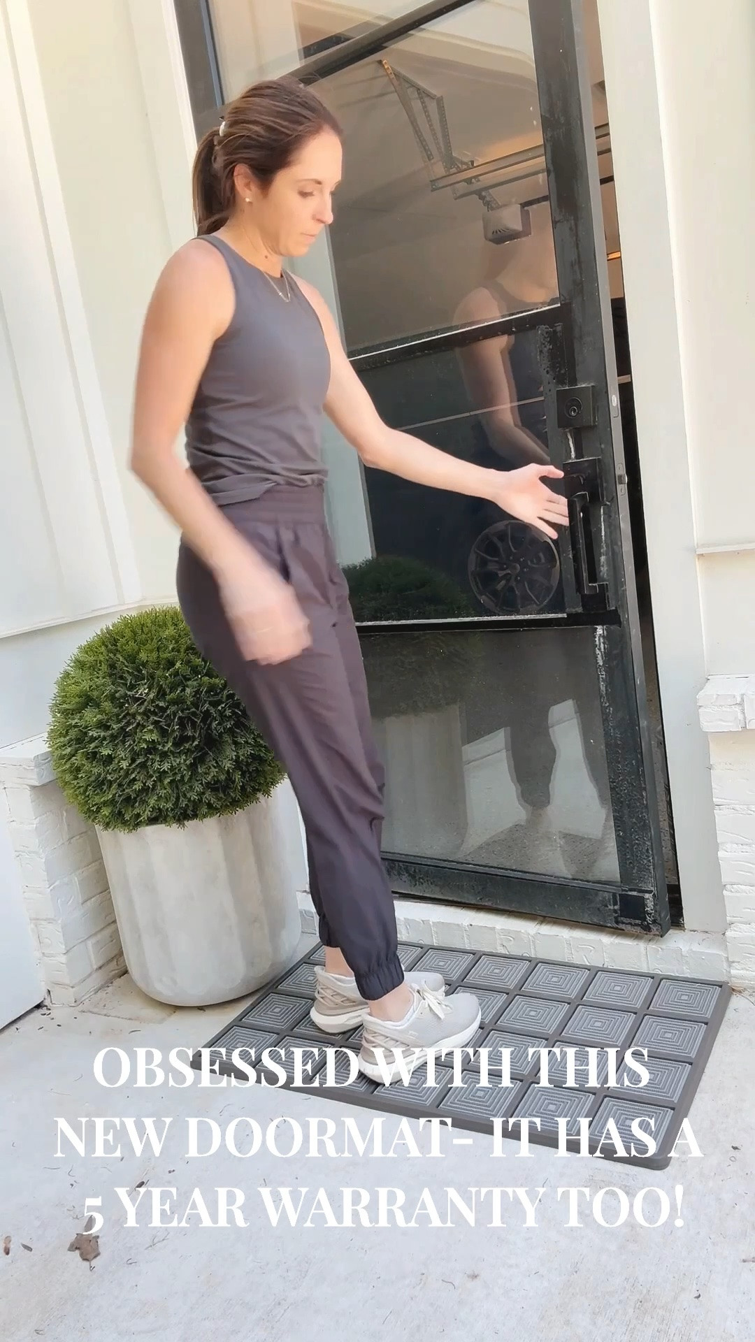 I’m loving this new doormat from Porte + Hall ✨ it is so durable, pretty and has a five year warranty! This is a must have with dogs and pets!￼

#LTKMothersDay #LTKHome