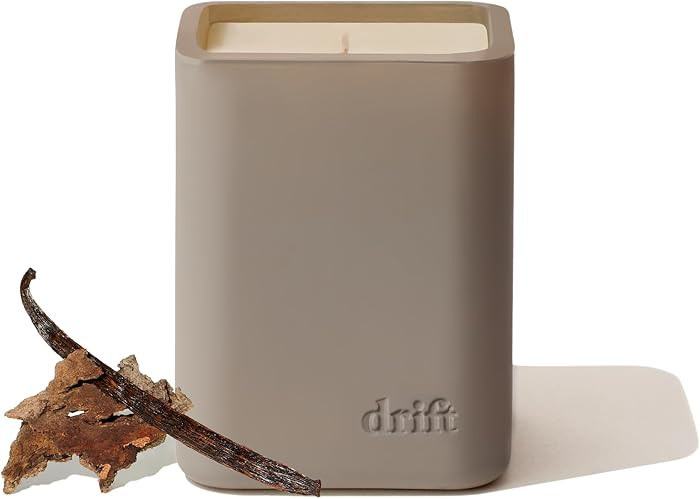 Drift Vanilla Woods Scented Candle - Clean Oil Premium Home Decor Fragrance - 60 Day Burn Time - ... | Amazon (US)
