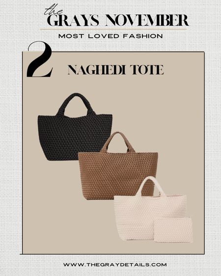 Naghedi tote bag, gifts for her, gifts for mom. Gift guide for her

#LTKGiftGuide #LTKstyletip #LTKitbag