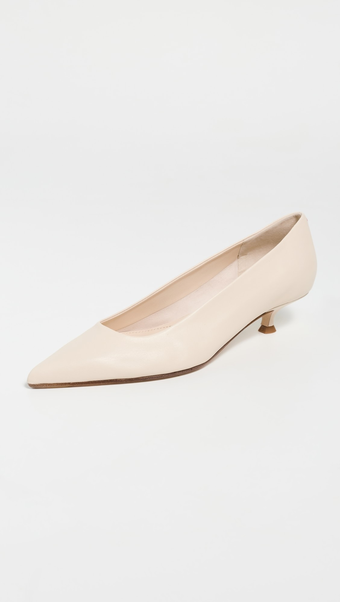 Cari Nappa Leather Creamy Heels | Shopbop