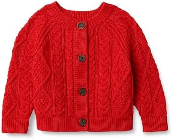 Amazon Essentials x Sofia Grainge Unisex Toddlers and Babies' Fisherman Cardigan Sweater | Amazon (US)
