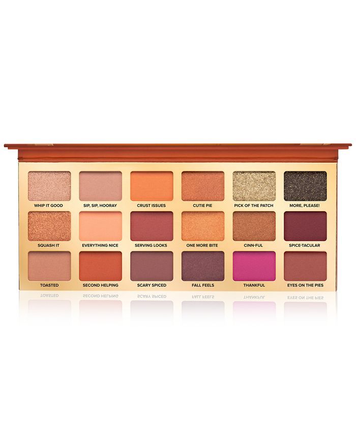 Too Faced Pumpkin Spice Second Slice Sweet & Spicy Eye Shadow Palette & Reviews - Makeup - Beauty... | Macys (US)