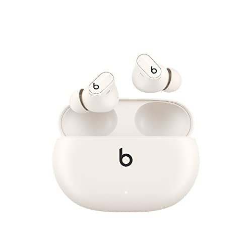 Beats Studio Buds + | True Wireless Noise Cancelling Earbuds, Enhanced Apple & Android Compatibility, Built-in Microphone, Sweat Resistant Bluetooth Headphones, Spatial Audio - Ivory | Amazon (US)