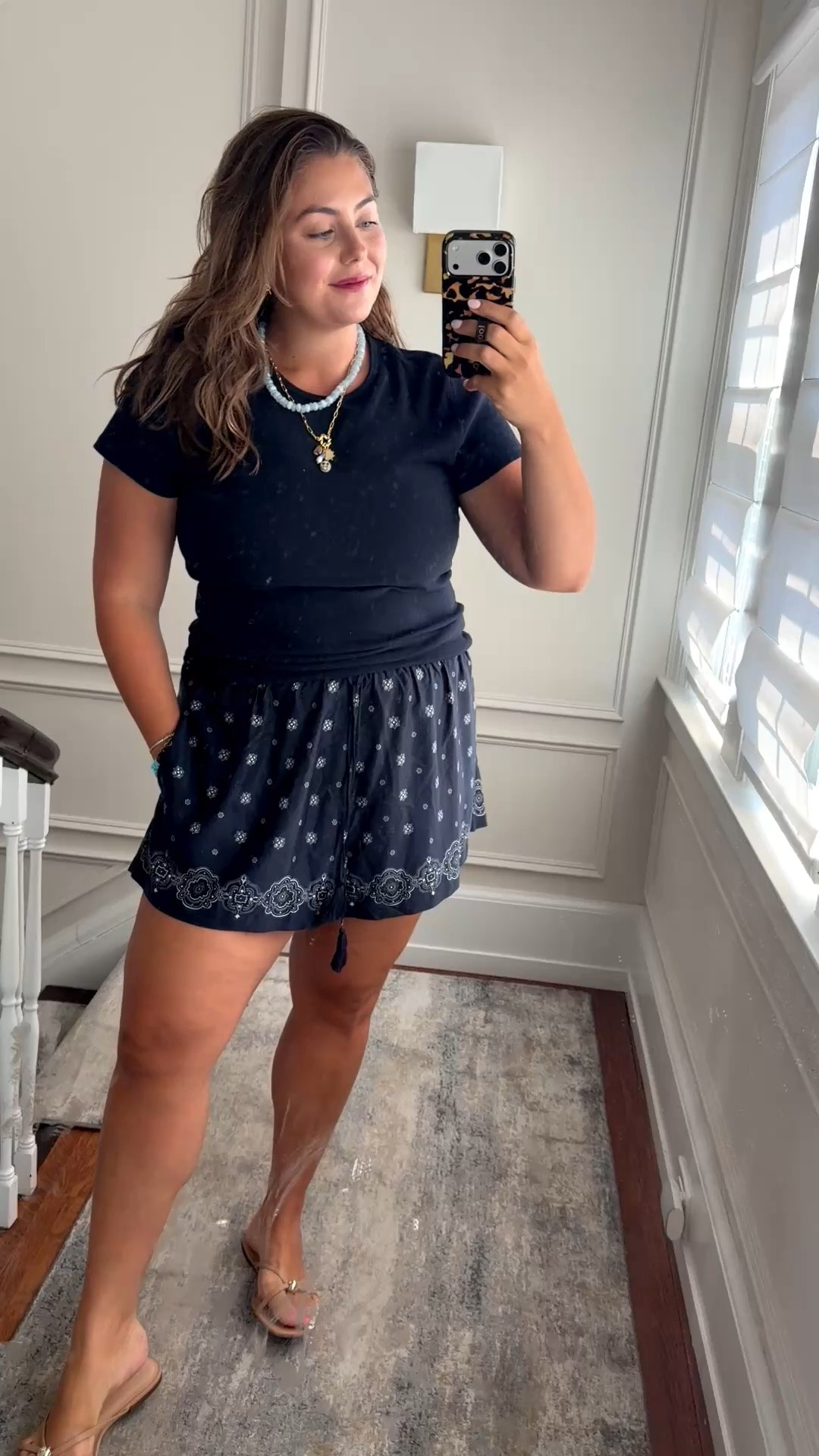 Wearing size XXL Tall in shirt & 2X in shorts.

#LTKootd #LTKSeasonal #LTKMidsize