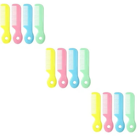 12 Pcs Baby Comb Combs Baby Hair Comb Infant Comb Dandruff Comb Toddlers Hair Comb Newborn Baby | Walmart (US)