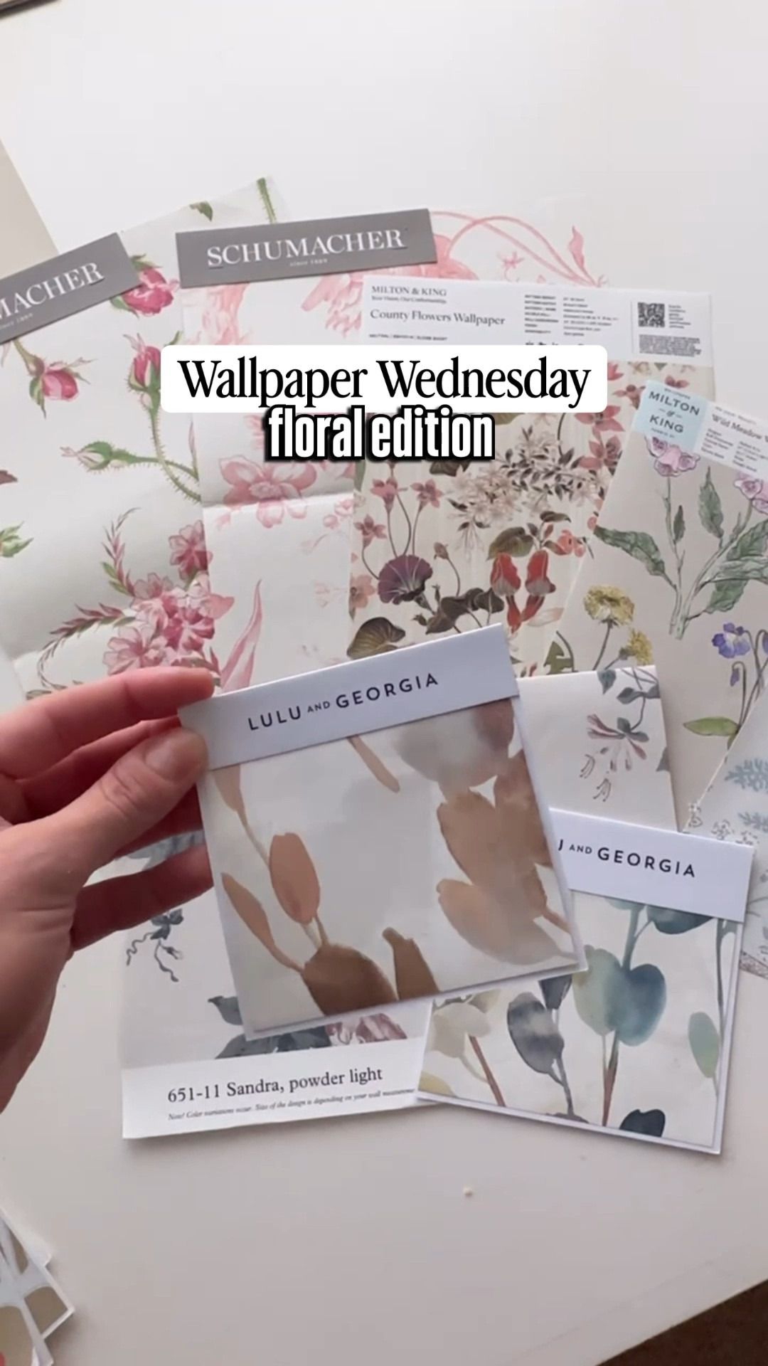 It’s another #wallpaperwednesday and this time I’ve pulled together floral prints just in time for spring and summer! I’m loving the colors and patterns at @luluandgeorgia right now. And Mitchell Black has some great peel and stick wallpaper options, too!

#LTKSaleAlert #LTKSeasonal #LTKHome