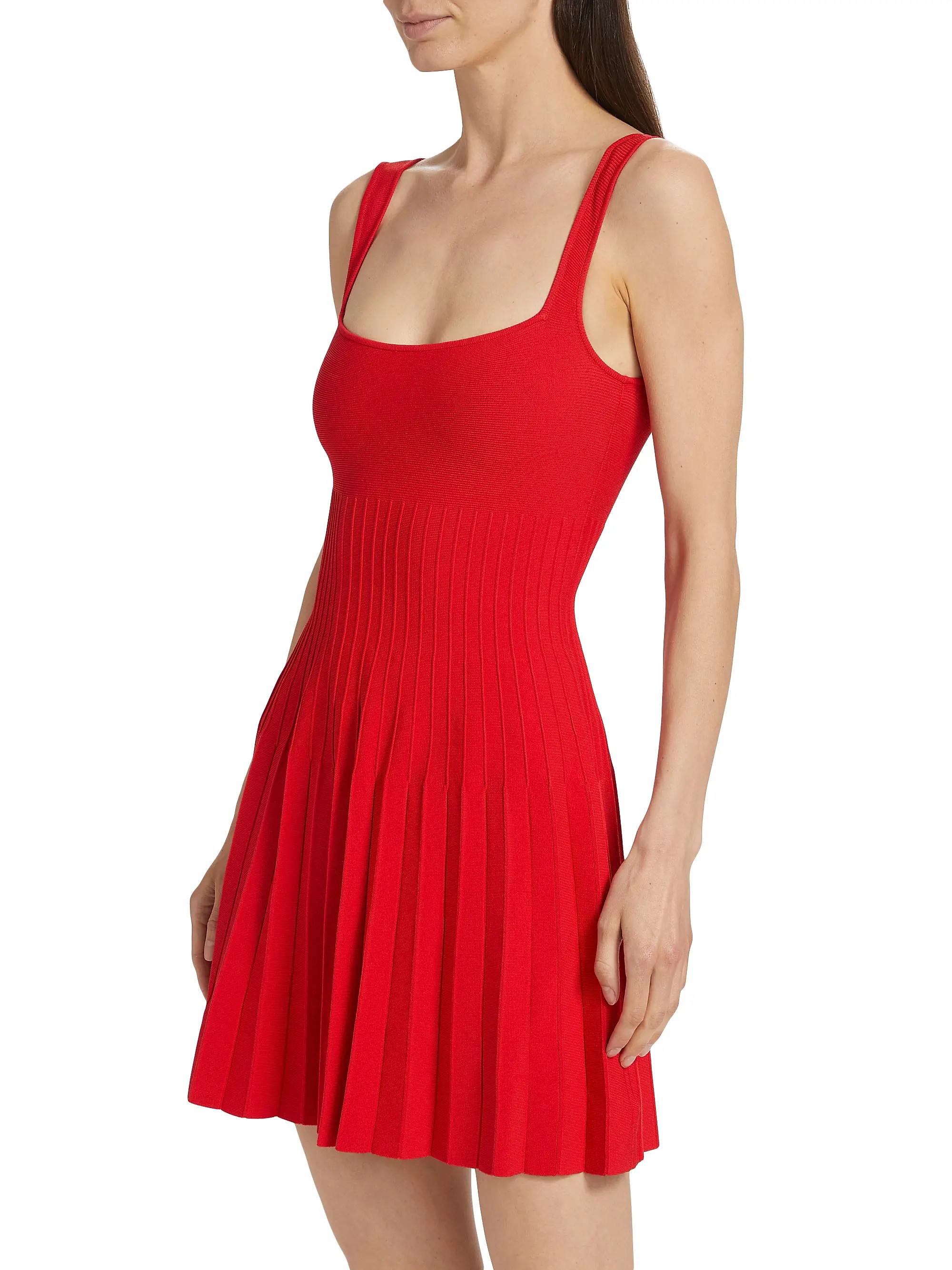 Ellison Pleated Knit Minidress | Saks Fifth Avenue
