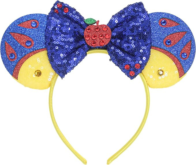 Amazon.com: Henfei Snow Costume for Girls Adult Women Princess Dress up 4-6 Accessories Kids Part... | Amazon (US)