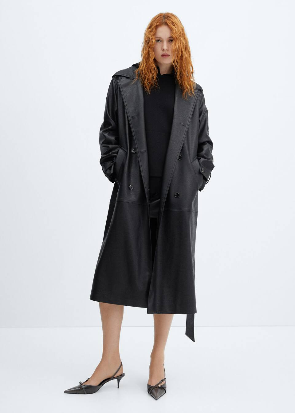Search: Oversize leather-effect trench coat (1) | Mango USA | MANGO (US)