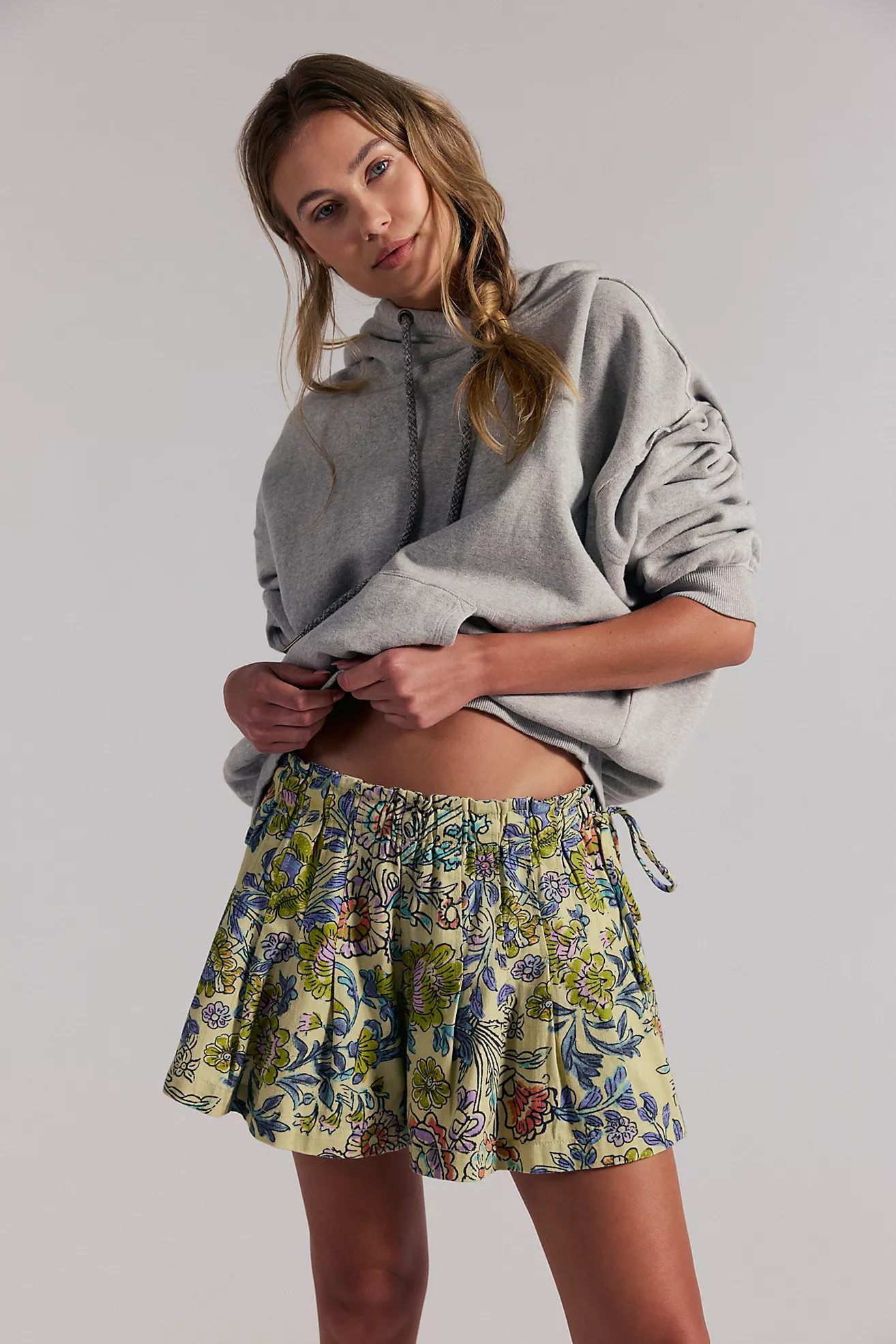 We The Free Printed Croquet Shorties | Free People (Global - UK&FR Excluded)