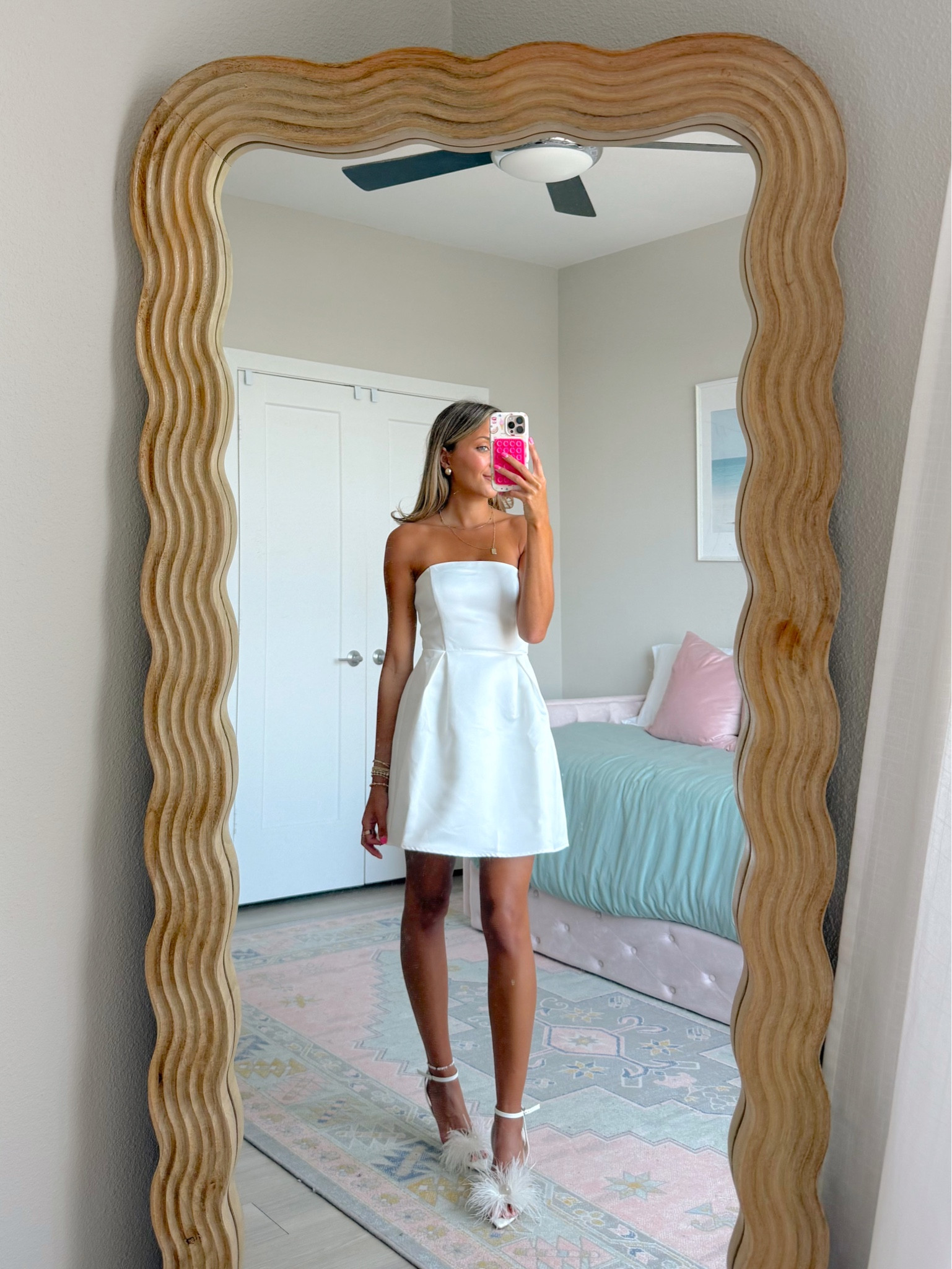 white bride to be dress / bridal dress / white graduation dress from princess Polly! Wearing a size 2. Use code MCKENZ20 for 20% off💕💍

#LTKootd #LTKWedding