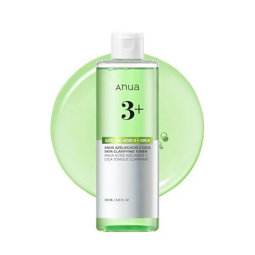 Anua Azelaic Acid 3 CICA Clarifying Toner, 8.45 fl.oz | Amazon (US)