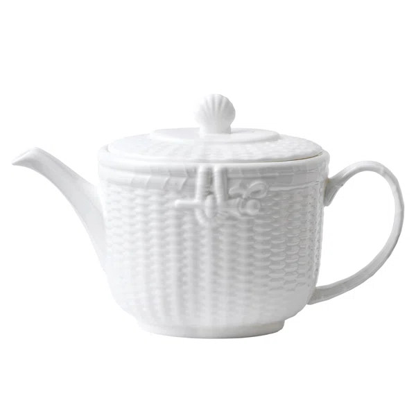 Wedgwood Nantucket Basket 1.05-qt. Teapot | Wayfair North America