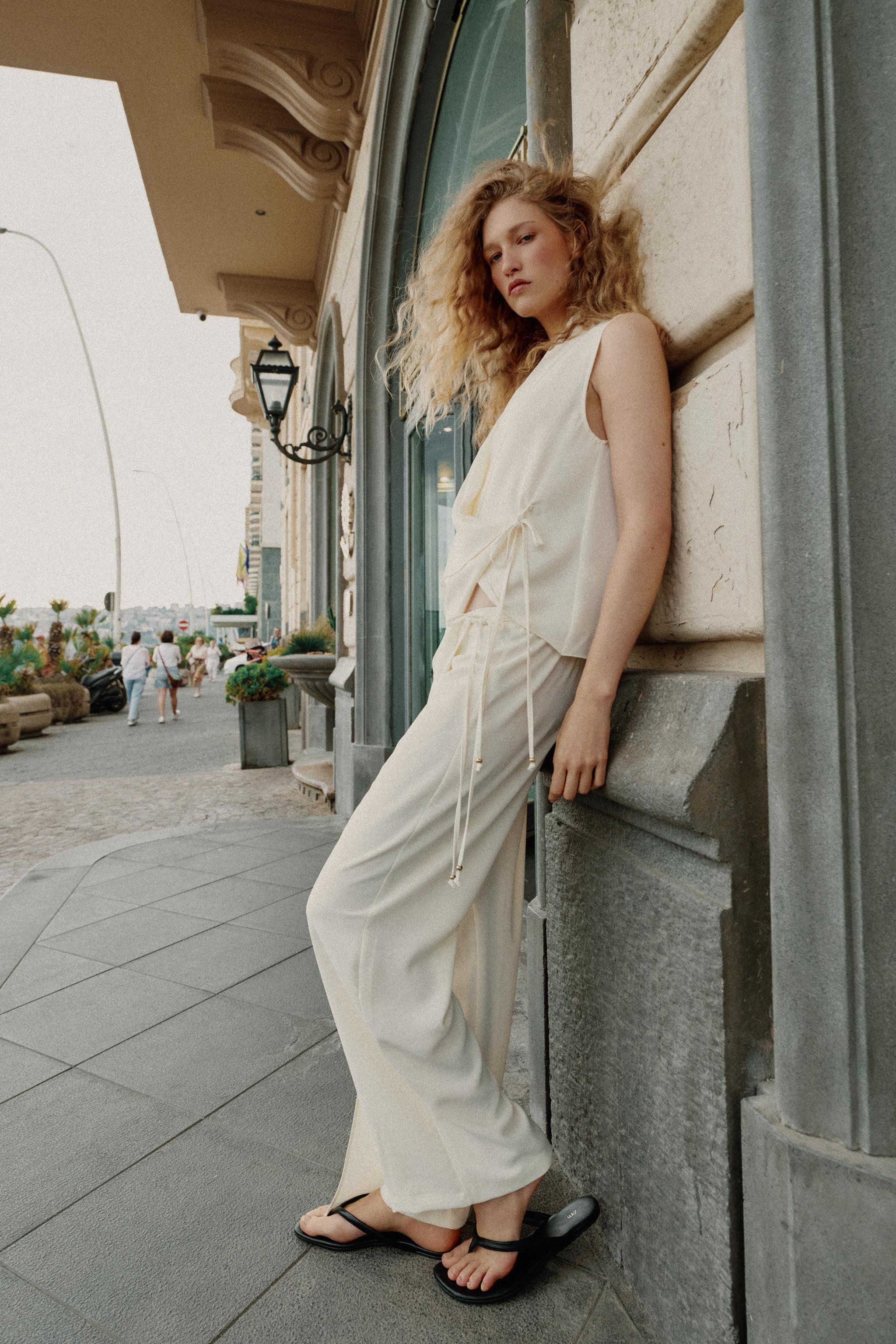 WRAPOVER SARONG TROUSERS | Zara UK