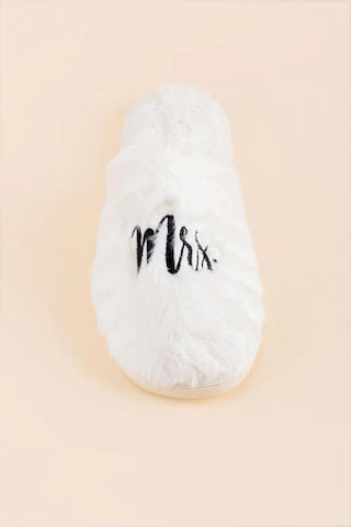 Mrs Faux Fur Slippers - francesca's | Francesca's