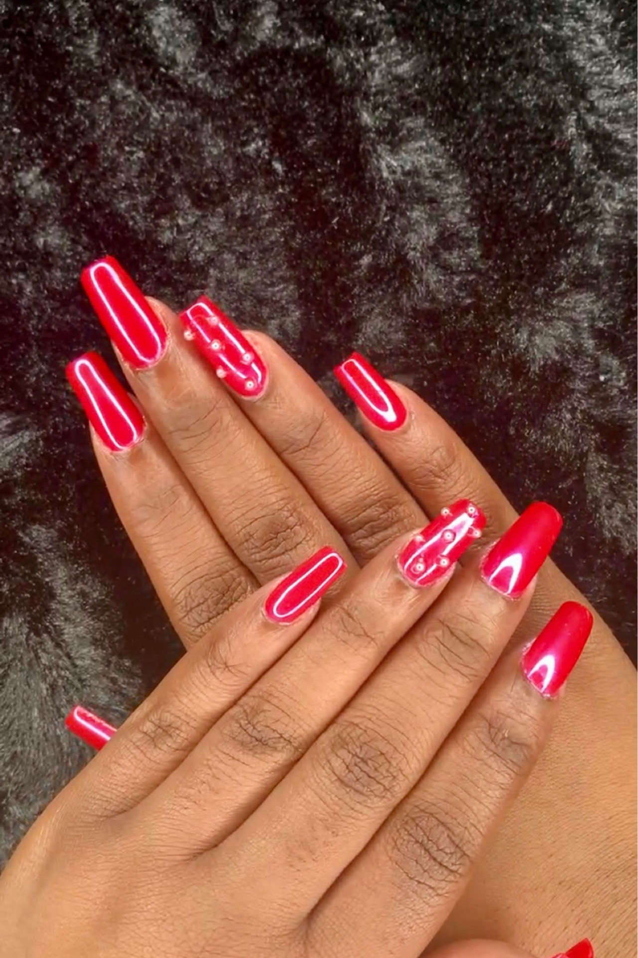 Red nails, gel x nails, nail trends, glazed donut nails, nails at home


#LTKbeauty