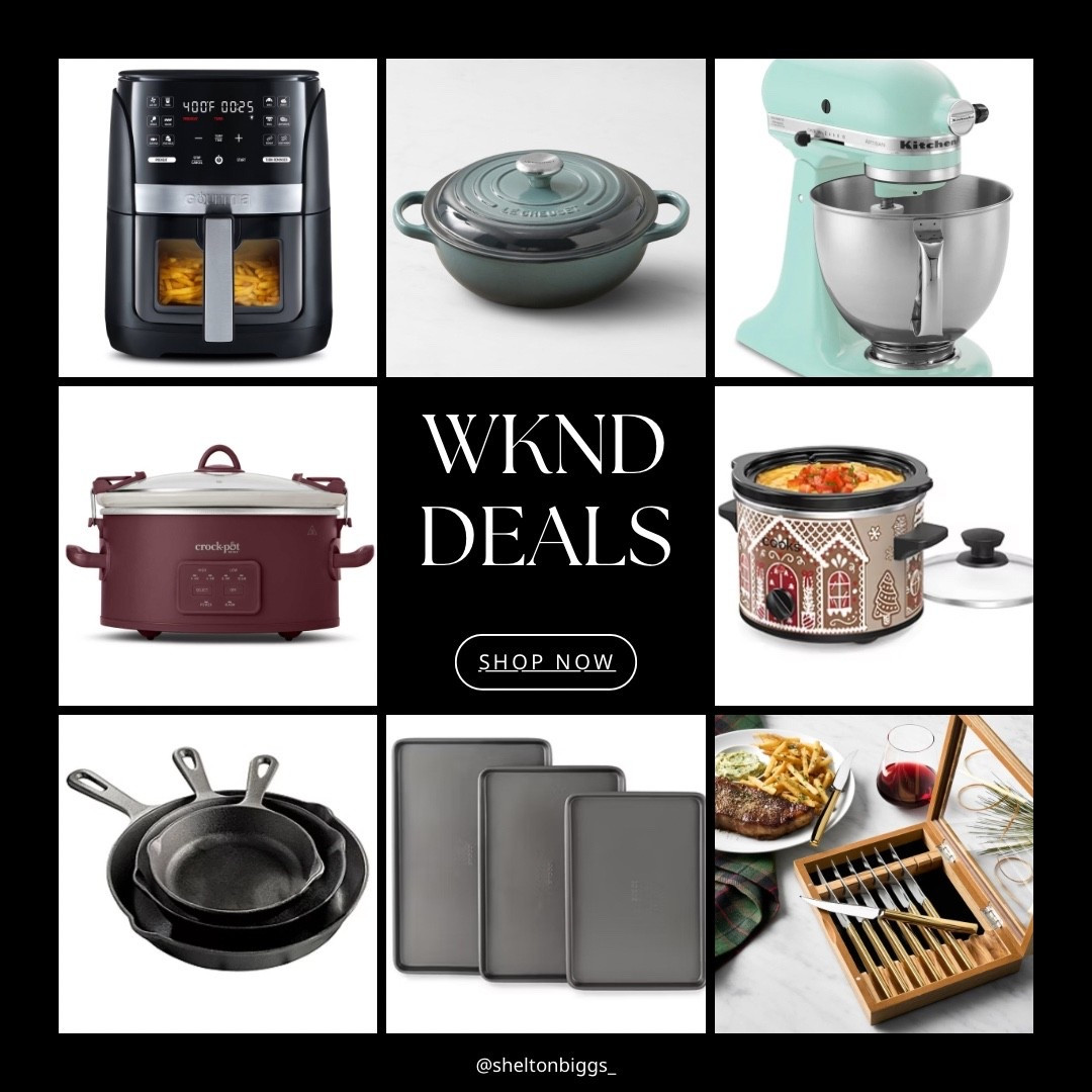 Black Friday weekend deals have arrived! Here are some perfect gifts ideas for the foodie in your life! I use each of these on a daily basis in my kitchen 🫶🏻 

#LTKHome #LTKCyberWeek #LTKGiftGuide