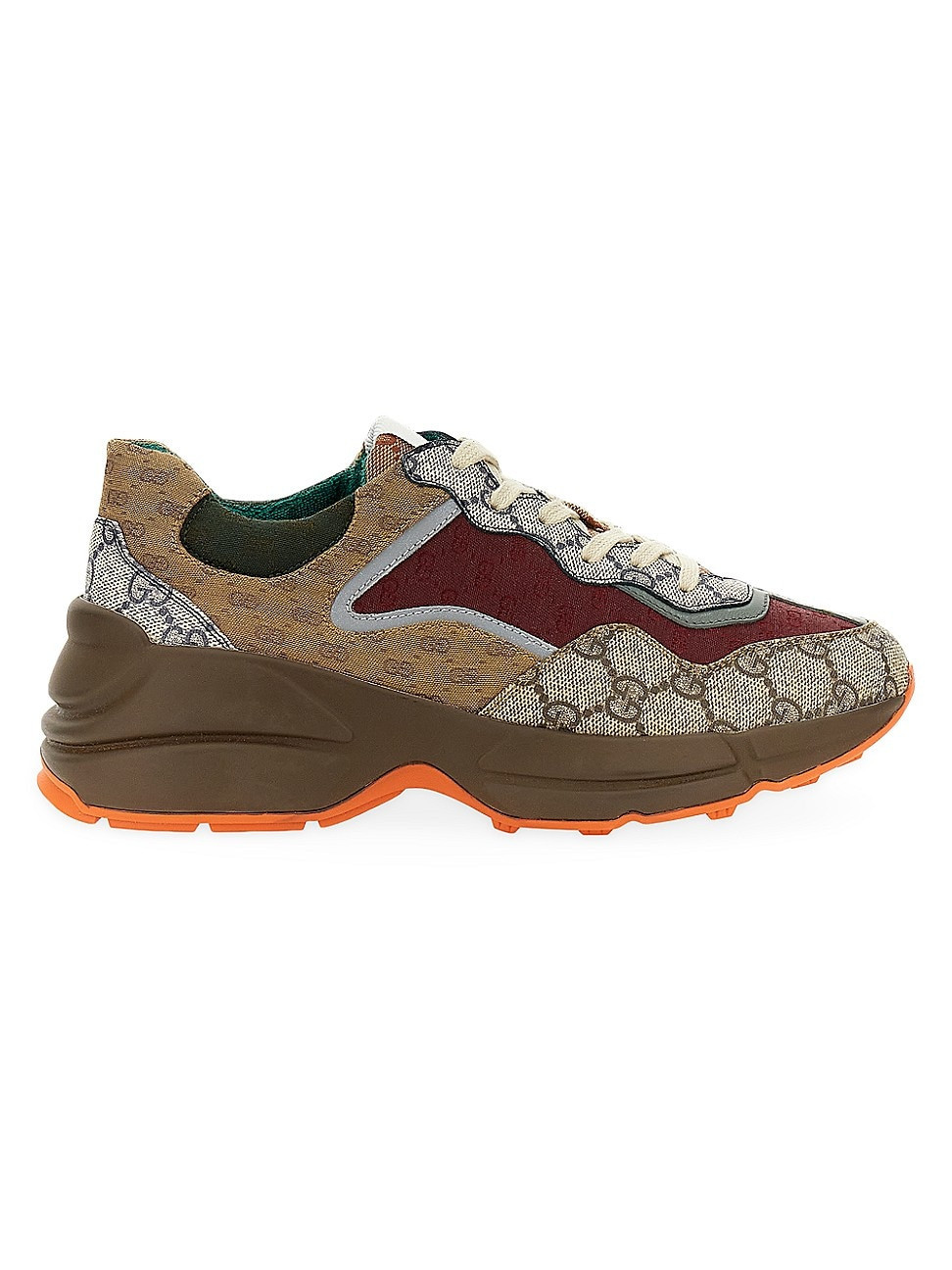 Women's GG Rhython Sneakers - Cherry - Size 4.5 | Saks Fifth Avenue