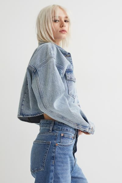 Twill Crop Jacket | H&M (US + CA)