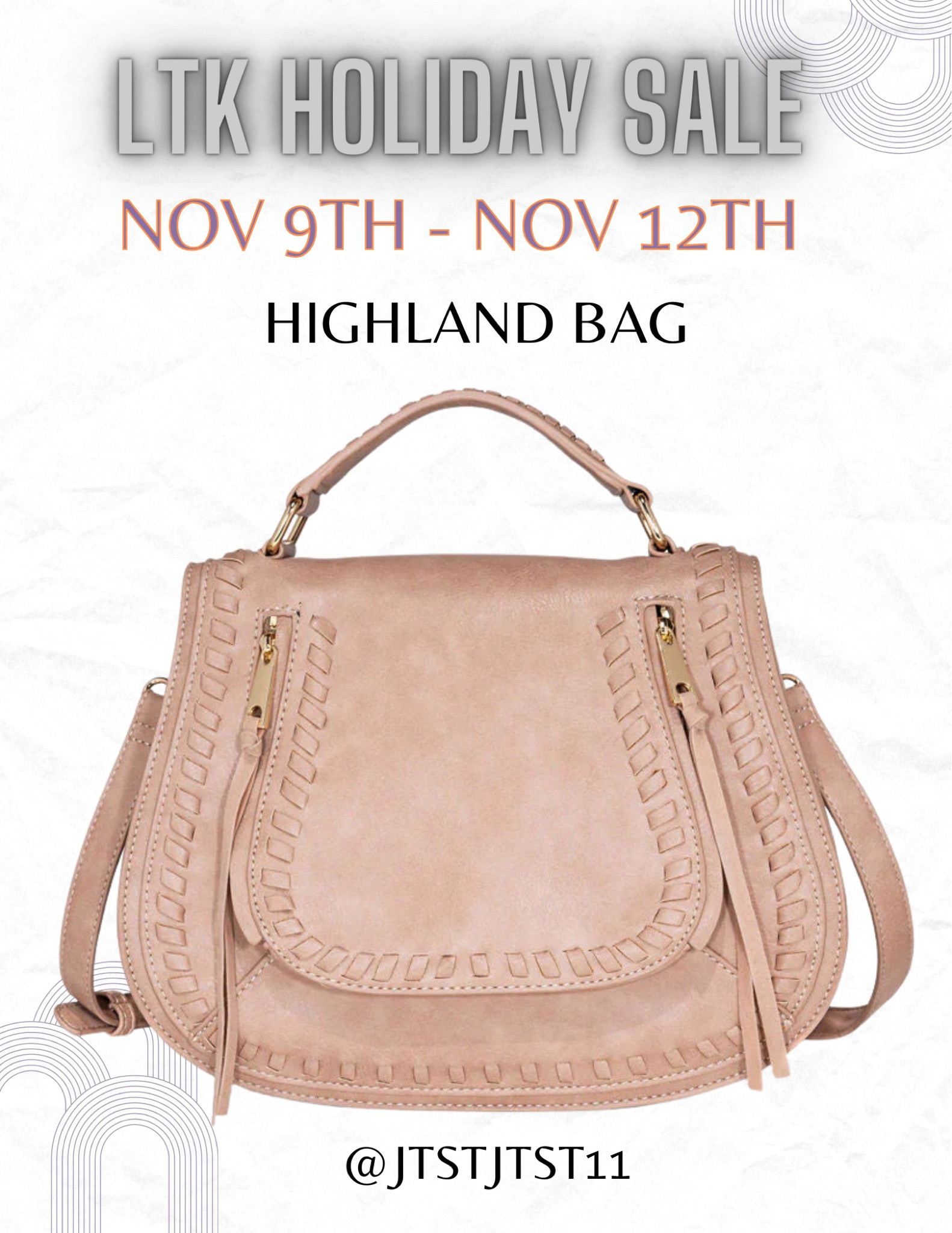 The Highlands Large Crossbody Bag