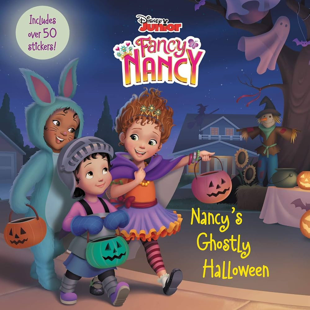 Disney Junior Fancy Nancy: Nancy's Ghostly Halloween: Includes Over 50 Stickers! | Amazon (US)