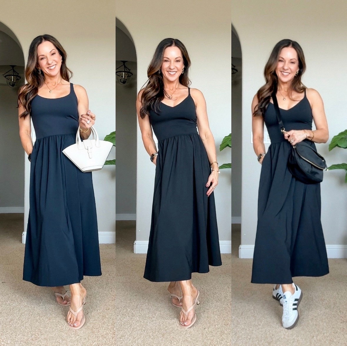 These built-in bra dresses are a must-have! From sleek black maxi styles to versatile everyday options, these dresses are perfect for running errands, traveling, or dressing up for a night out. Comfortable, flattering, and easy to style, you’ll reach for them again and again. 

Built-in bra dresses, Everyday maxi dress, Travel outfit, Black dress, Comfortable dresses, Effortless style, Versatile wardrobe, EverydayHolly

#LTKPetite #LTKootd #LTKOver40
