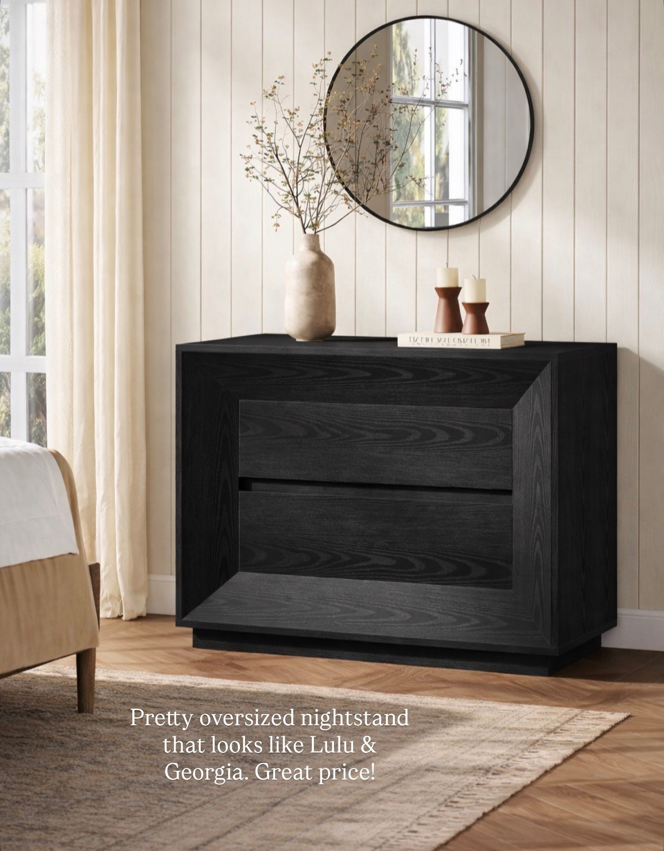 Obsessed with this Lulu and Georgia inspired nightstand, but it’s from Amazon! Such a good price. Also available in wood tone. ￼

#LTKHome