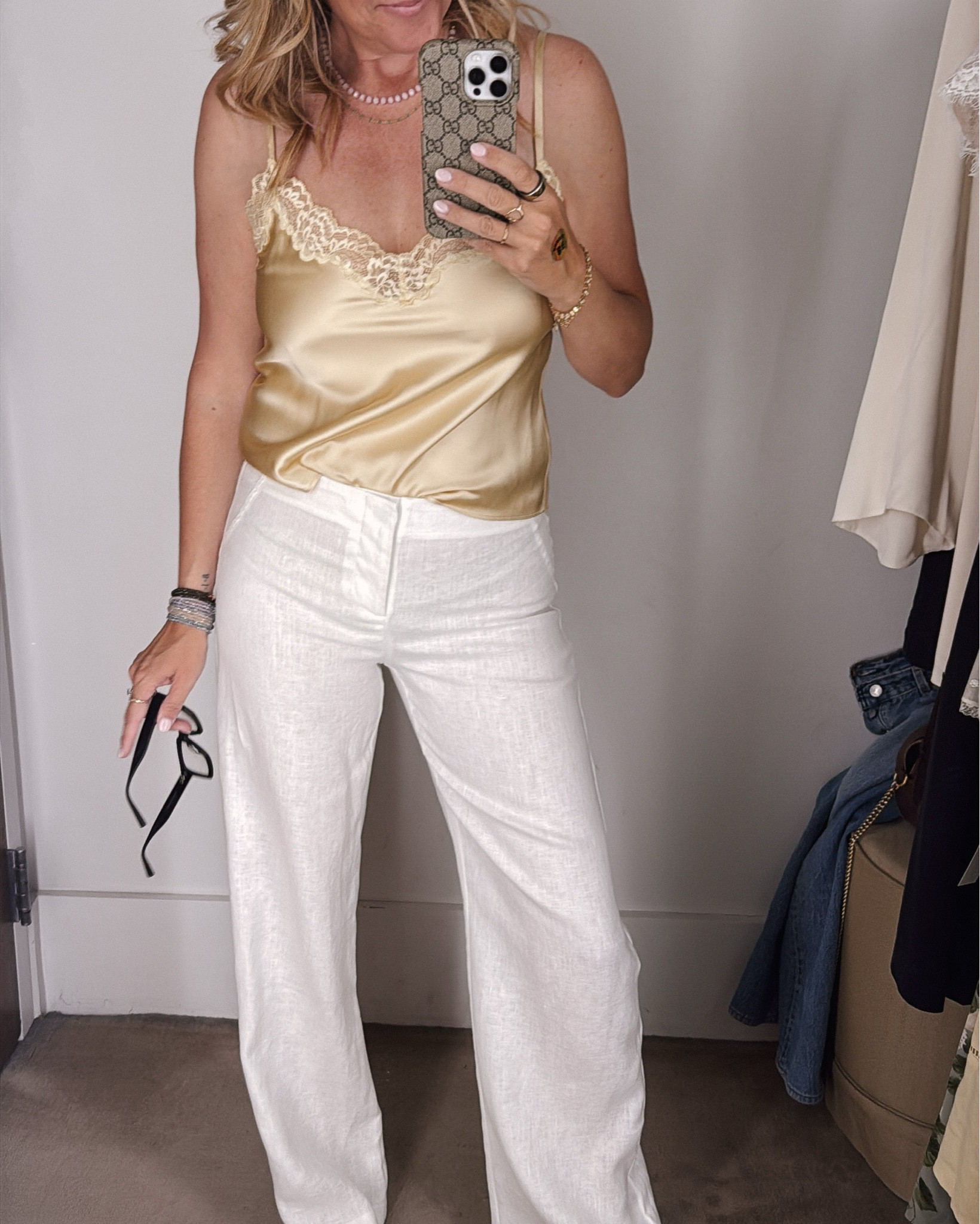 Obsessed with butter yellow 🤍

Top Pinterest search: butter yellow outfits, yellow pants outfit, spring color trends, or what to wear this season—these are my favorite finds from Reformation, Anthropologie, and looks I'm making it my day job to recreate.

Think mini stripes paired with linen pants, silk tops, floral dresses, and soft yellow tones you can style a million ways

Everything linked 🤍 save this for your next spring outfit


#LTKgrwm #LTKOver40 #LTKootd