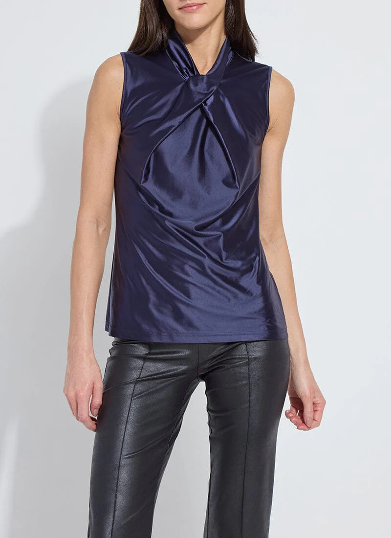 Branca Halter Draped Top | Lysse NY