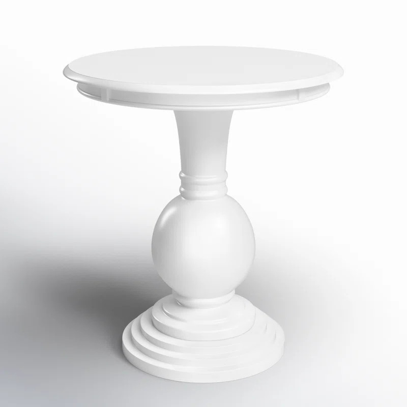 Knight 26” Round Pedestal End Table | Wayfair North America