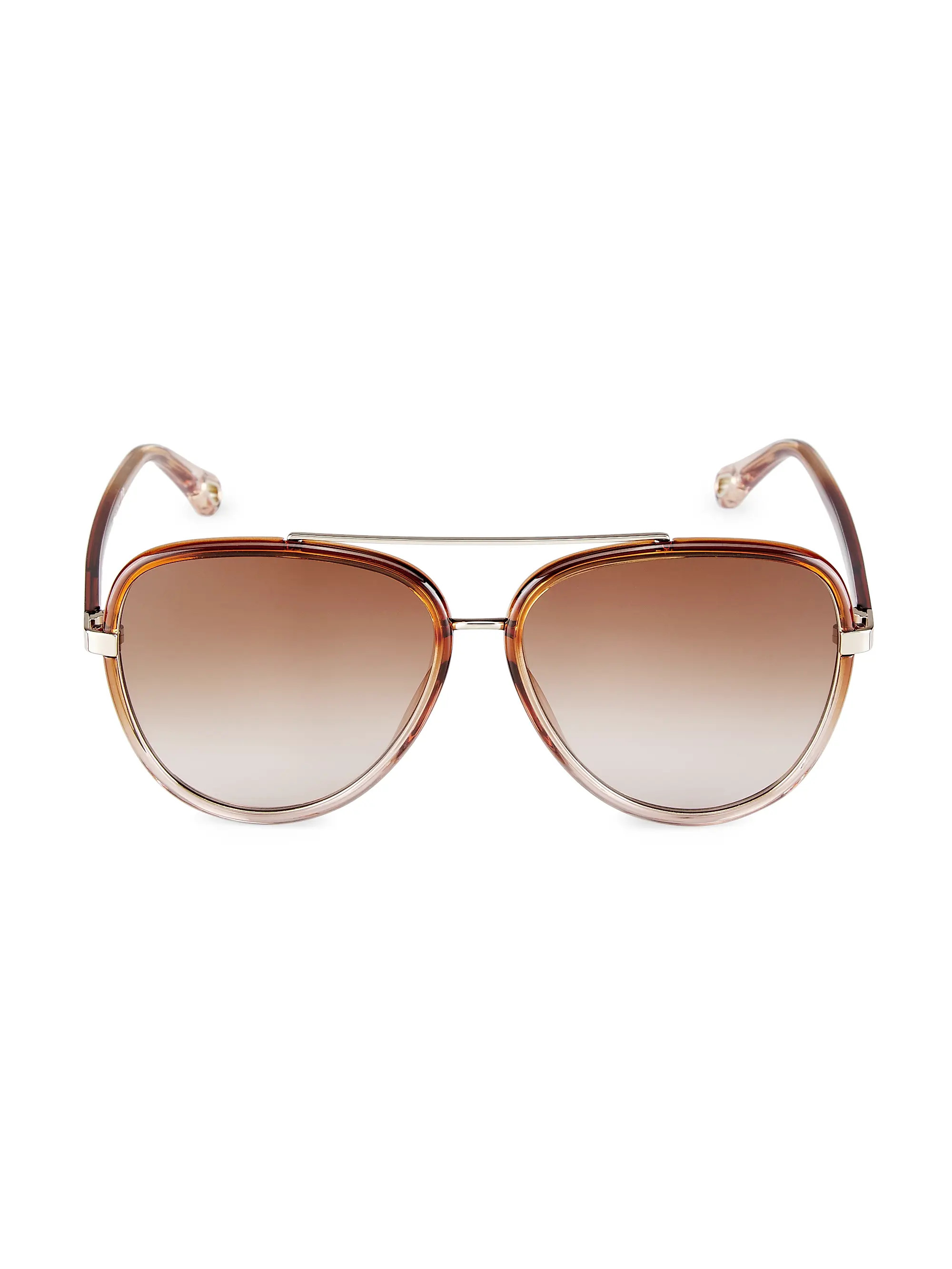 Franky Bio Injection 58MM Pilot Sunglasses | Saks Fifth Avenue
