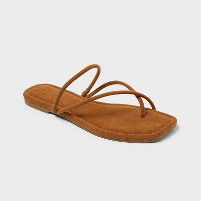 Women’s Ainsley Slide Sandals - A New Day™ Brown 11 | Target