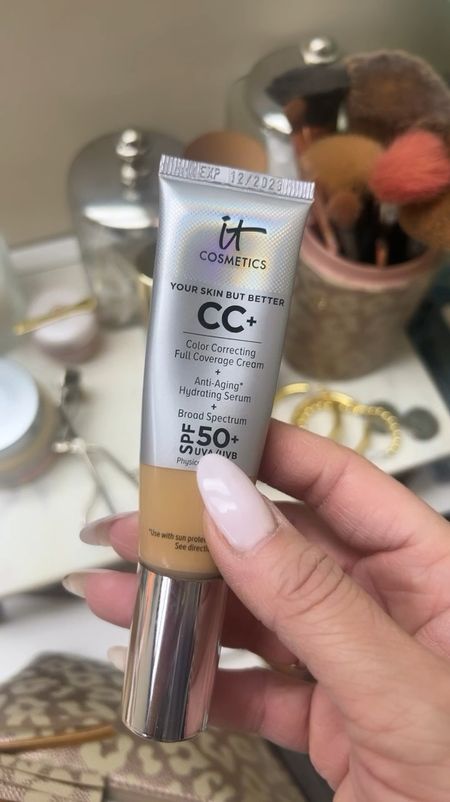 I have worn this CC cream foundation for years as my daily foundation. I love that it also has an SPF in it! I wear shade ‘Neutral Tan.’ Makeup routine, holy grail makeup, makeup routine, It Cosmetics bestseller, #LaidbackLuxeLife

Follow me for more fashion finds, beauty faves, and lifestyle, home decor, sales and more! So glad you’re here!! XO, Karma

#LTKBeauty #LTKFindsUnder50