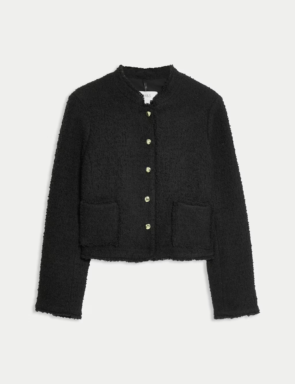 Textured Jacket with Wool | Marks & Spencer (UK)