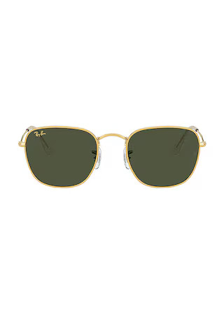Ray-Ban Frank in Gold from Revolve.com | Revolve Clothing (Global)