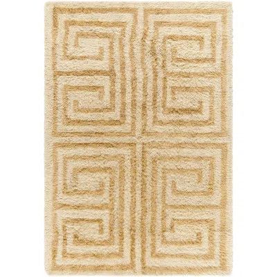 Anemone Geometric Wool Shag Rug | Wayfair Professional