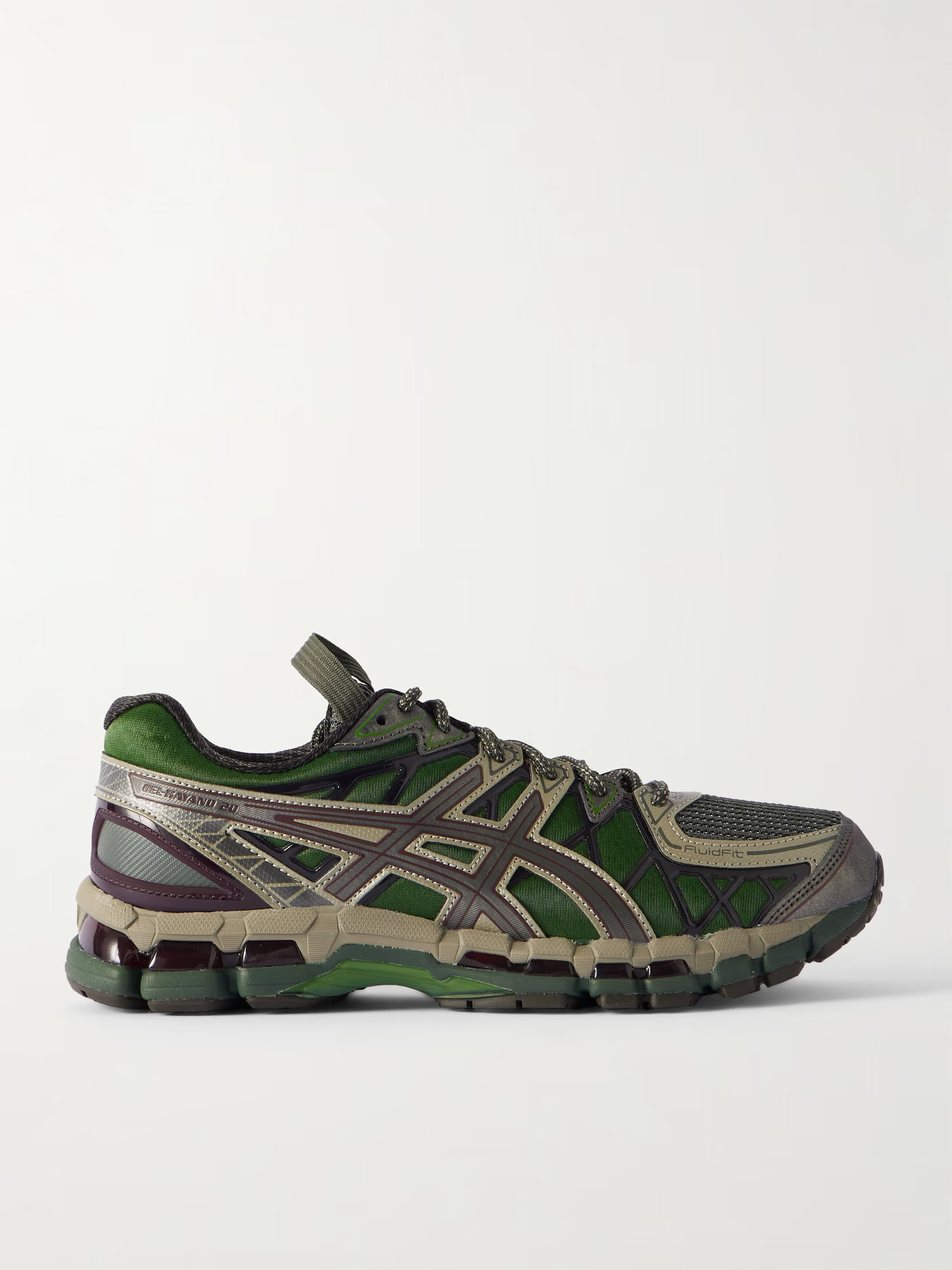 + Kiko Curation UB10-S GEL-KAYANO® 20 rubber-trimmed mesh sneakers | NET-A-PORTER (UK & EU)